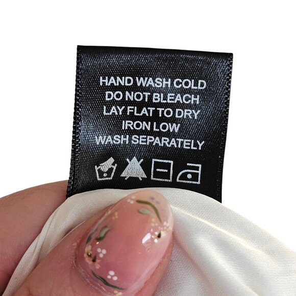 NBD Tobias White One Sleeve Mini Dress Sz S - Picture 11 of 11